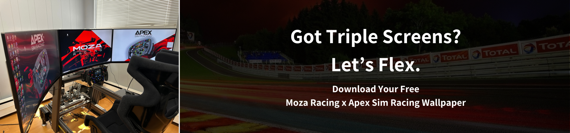 Sim Racing Wallpaper Download | Apex Sim Racing