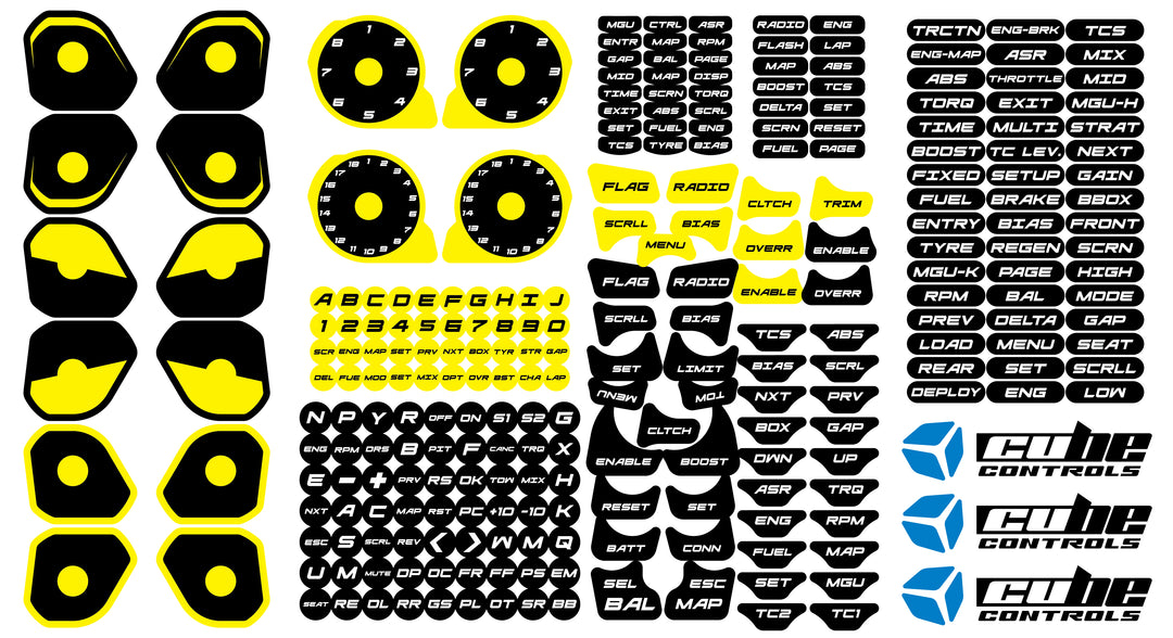Sticker Kits - Apex Sim Racing - Sim Racing Products
