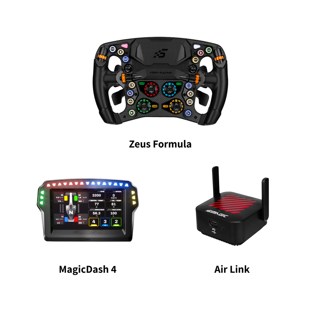 Simagic Zeus Full Wireless Bundles (For EVO)