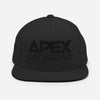Apex Sim Racing Logo Snapback Hat [Blacked Out]