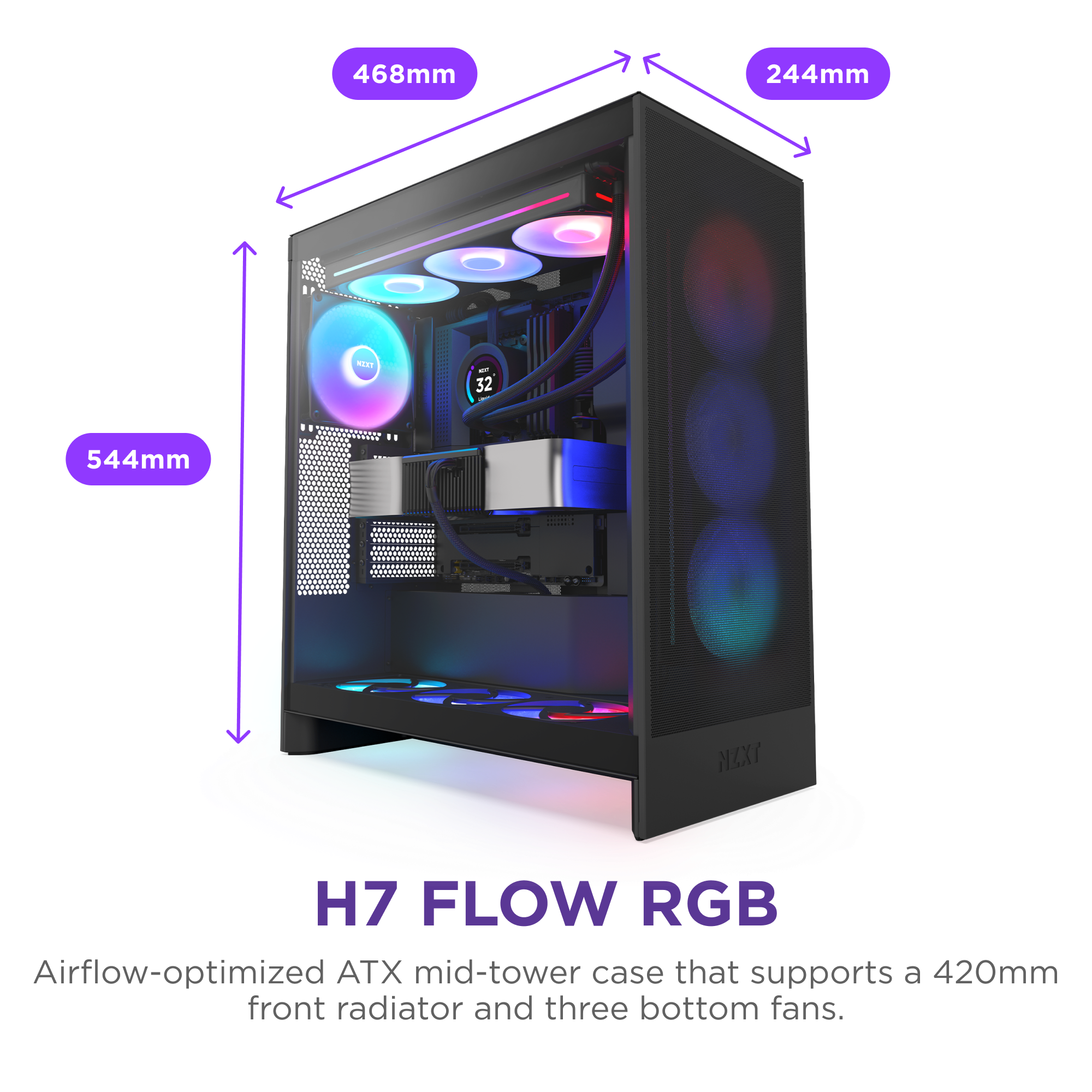 NZXT H7 Flow