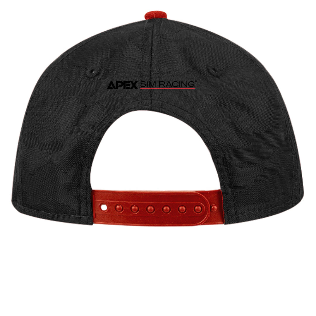 Scarlet/Blk Ca - BACK