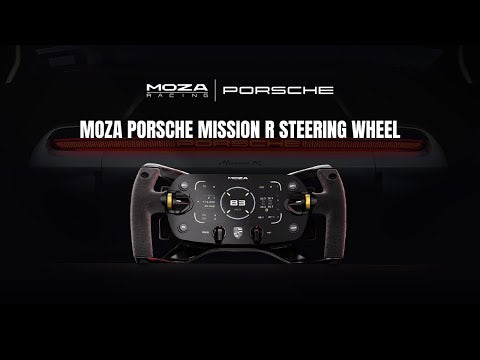 Moza Porsche Mission R Steering Wheel