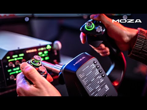 MOZA AY210 Force Feedback Yoke Bundle