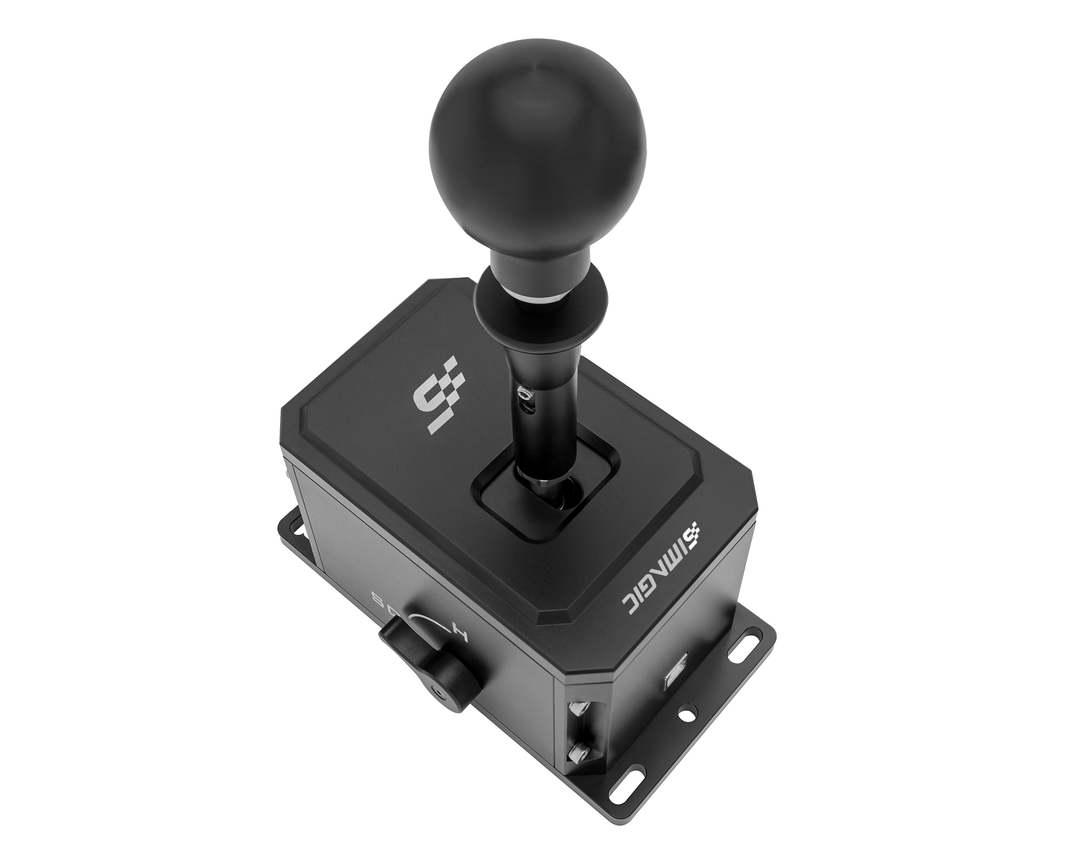 Simagic DS-8X H-pattern and sequential shifter, front view
