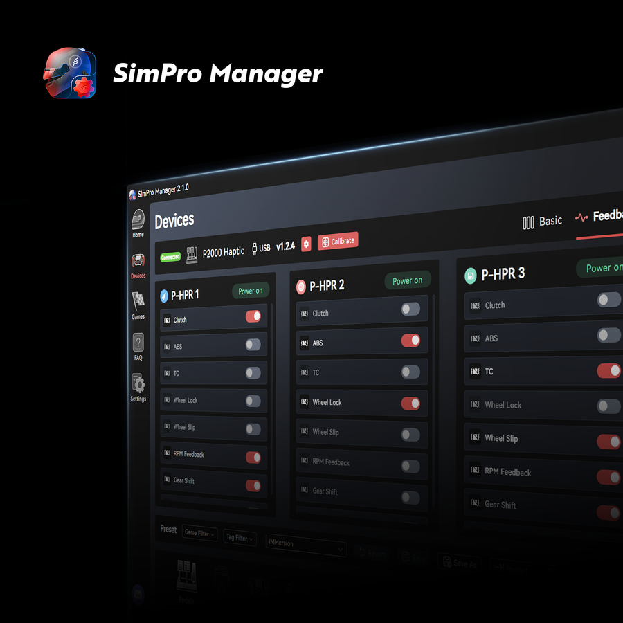 Simagic product feature