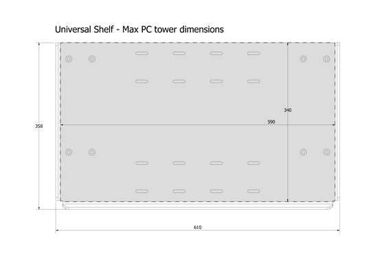 Sim Shelf Universal