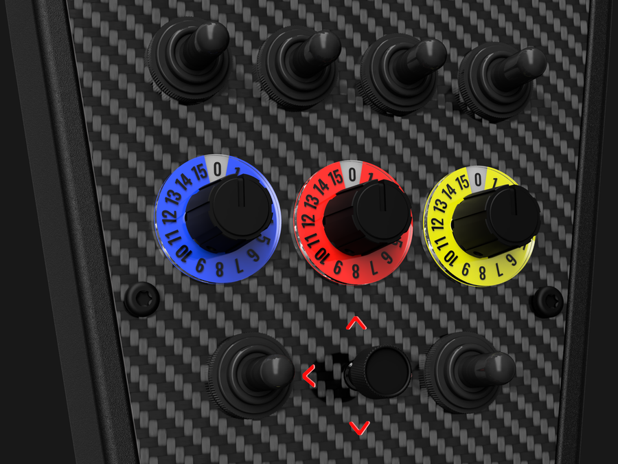 Porsche GT3 Cup button box craftsmanship