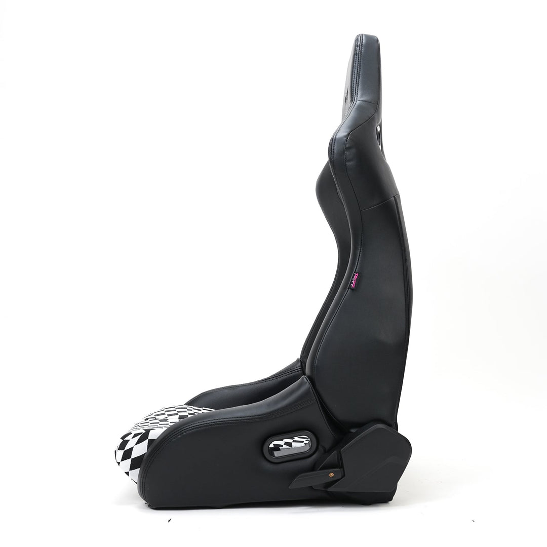 PRISMA RECLINE OMEGA LEATHER BUCKET SEAT