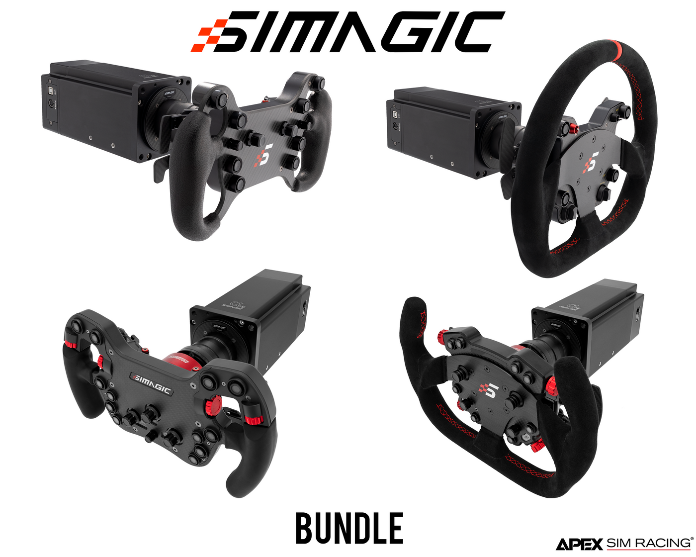 Simagic Alpha Wheel Base Bundle